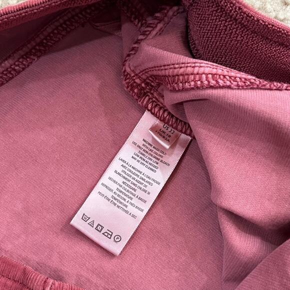 Free People Corduroy Pink Pull On Flare Pants Size 32 (flawed) - Picture 5 of 9